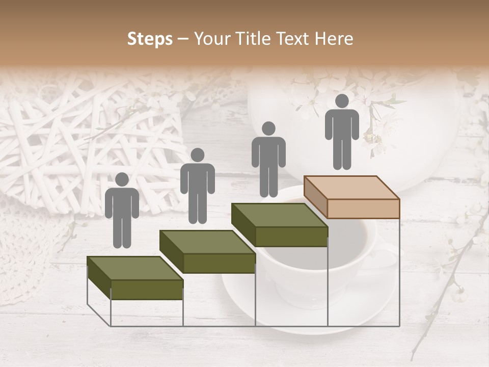 White Natural Texture PowerPoint Template