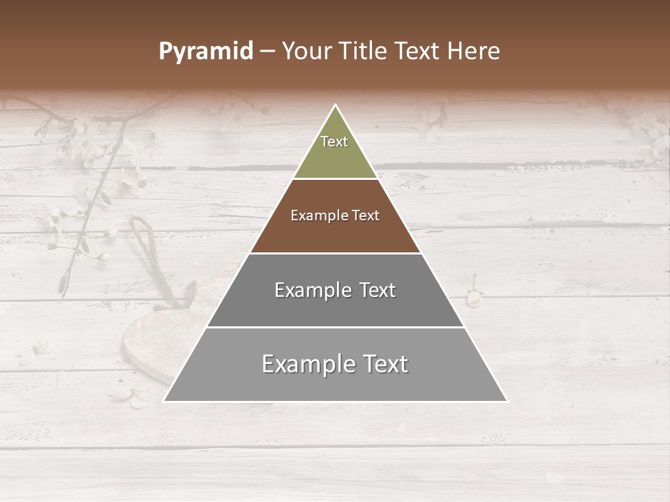 Card Texture Wooden PowerPoint Template