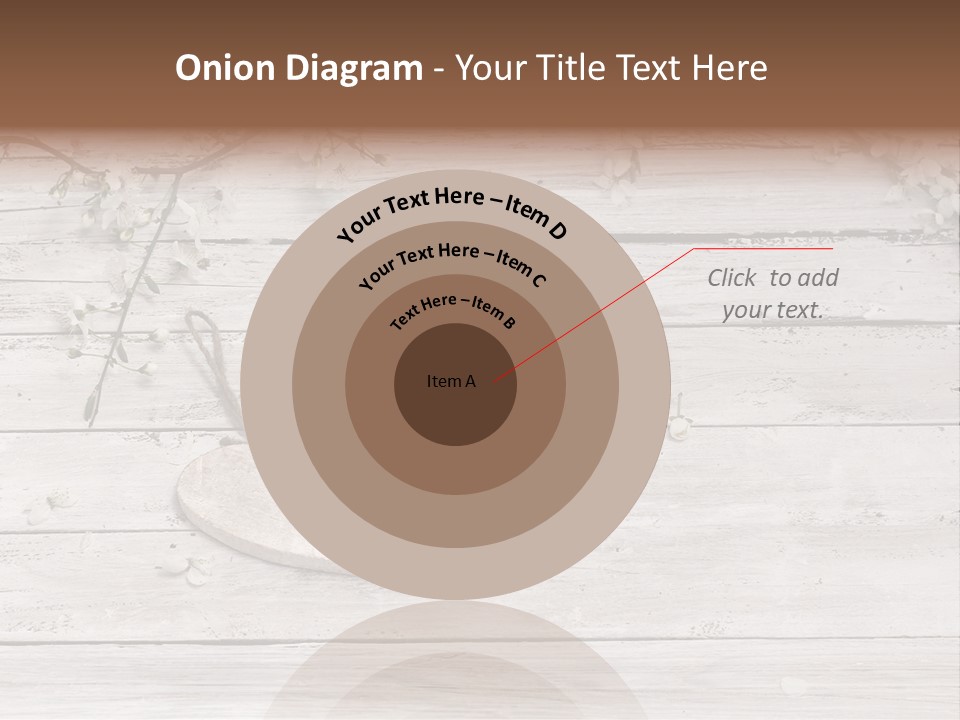 Card Texture Wooden PowerPoint Template