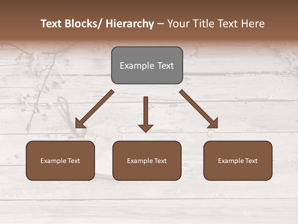 Card Texture Wooden PowerPoint Template