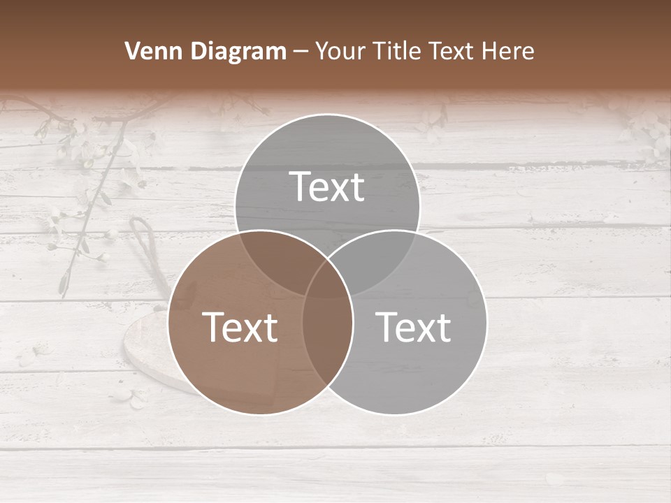 Card Texture Wooden PowerPoint Template