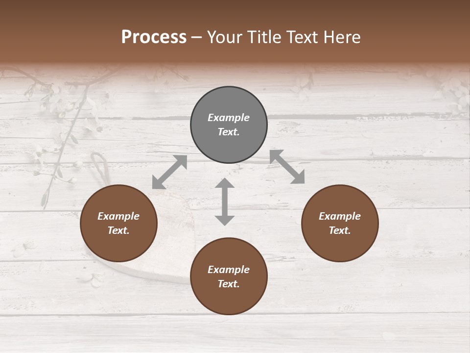 Card Texture Wooden PowerPoint Template