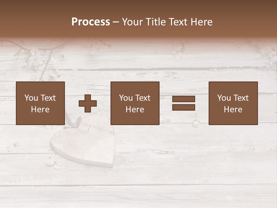 Card Texture Wooden PowerPoint Template