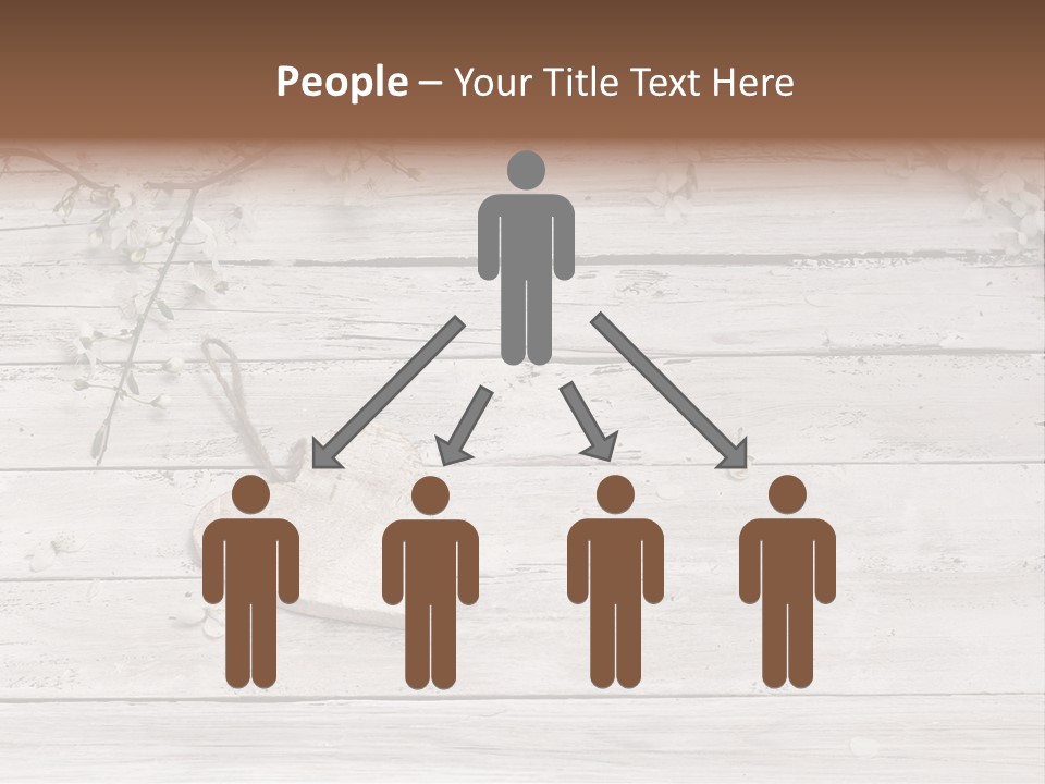 Card Texture Wooden PowerPoint Template