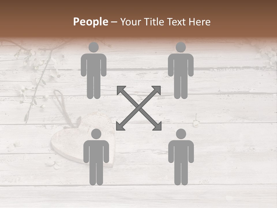 Card Texture Wooden PowerPoint Template