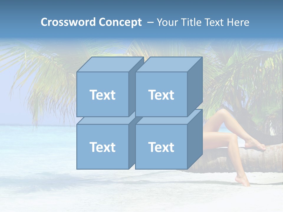 Leg Travel Spa PowerPoint Template