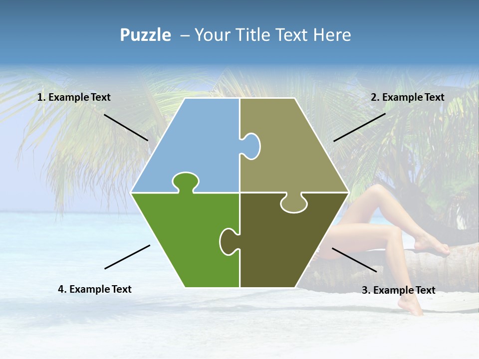 Leg Travel Spa PowerPoint Template