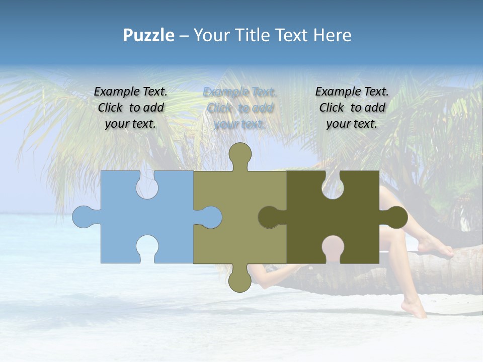 Leg Travel Spa PowerPoint Template