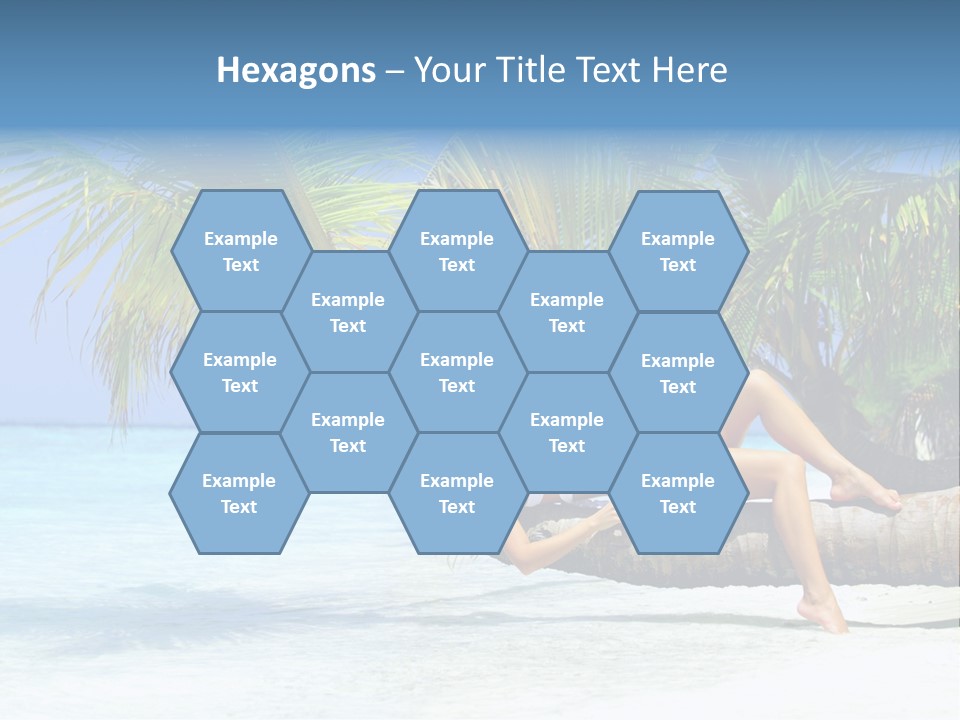 Leg Travel Spa PowerPoint Template