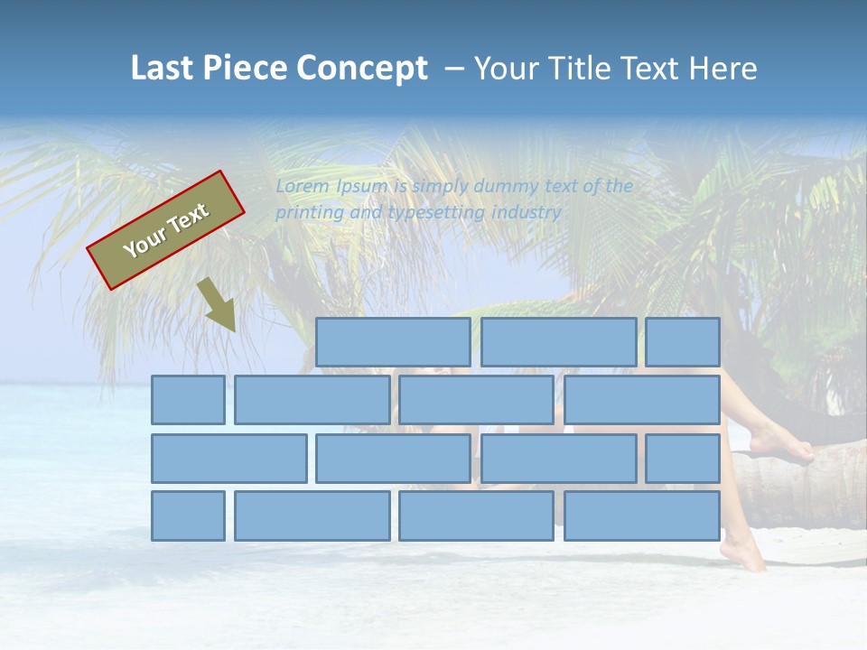 Leg Travel Spa PowerPoint Template
