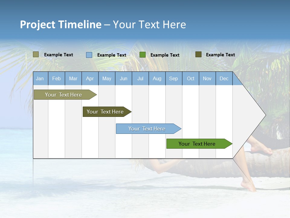 Leg Travel Spa PowerPoint Template