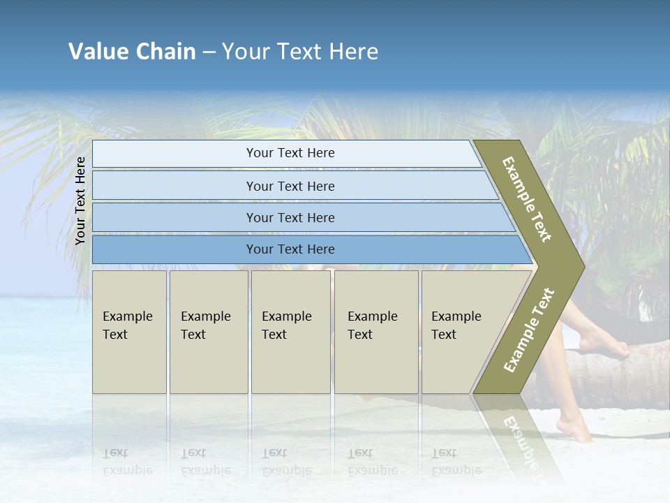 Leg Travel Spa PowerPoint Template