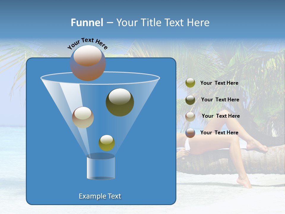 Leg Travel Spa PowerPoint Template