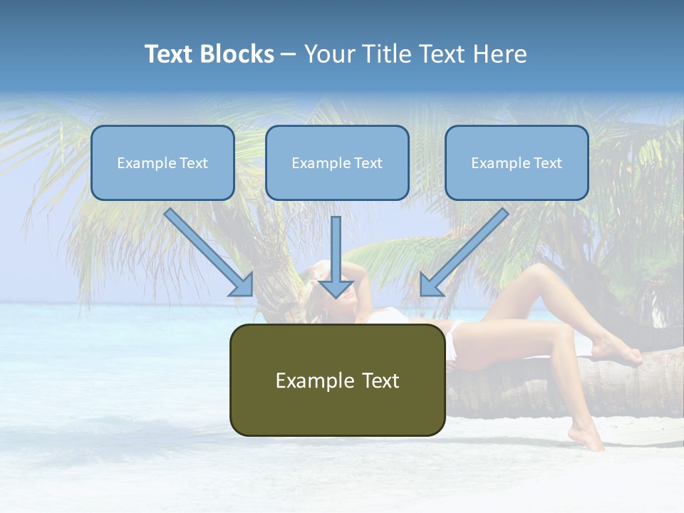 Leg Travel Spa PowerPoint Template