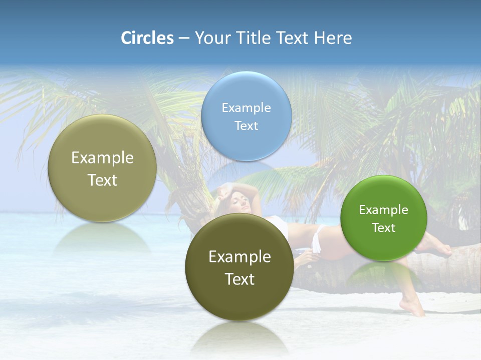 Leg Travel Spa PowerPoint Template