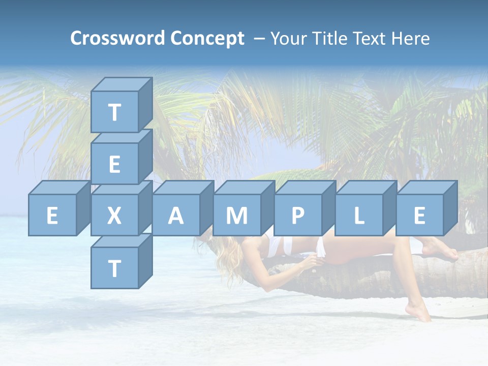 Leg Travel Spa PowerPoint Template