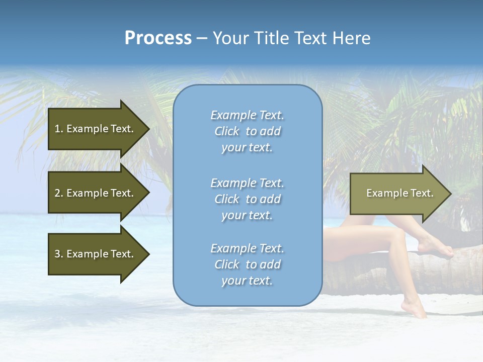 Leg Travel Spa PowerPoint Template