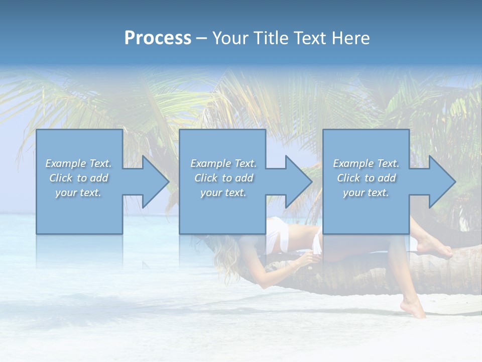 Leg Travel Spa PowerPoint Template