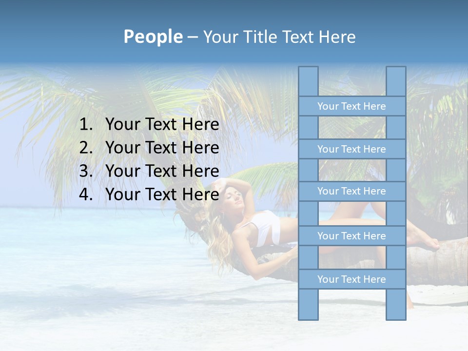 Leg Travel Spa PowerPoint Template