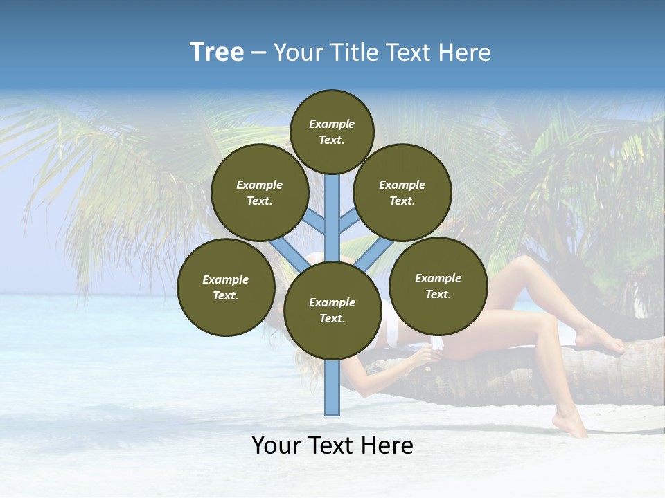 Leg Travel Spa PowerPoint Template