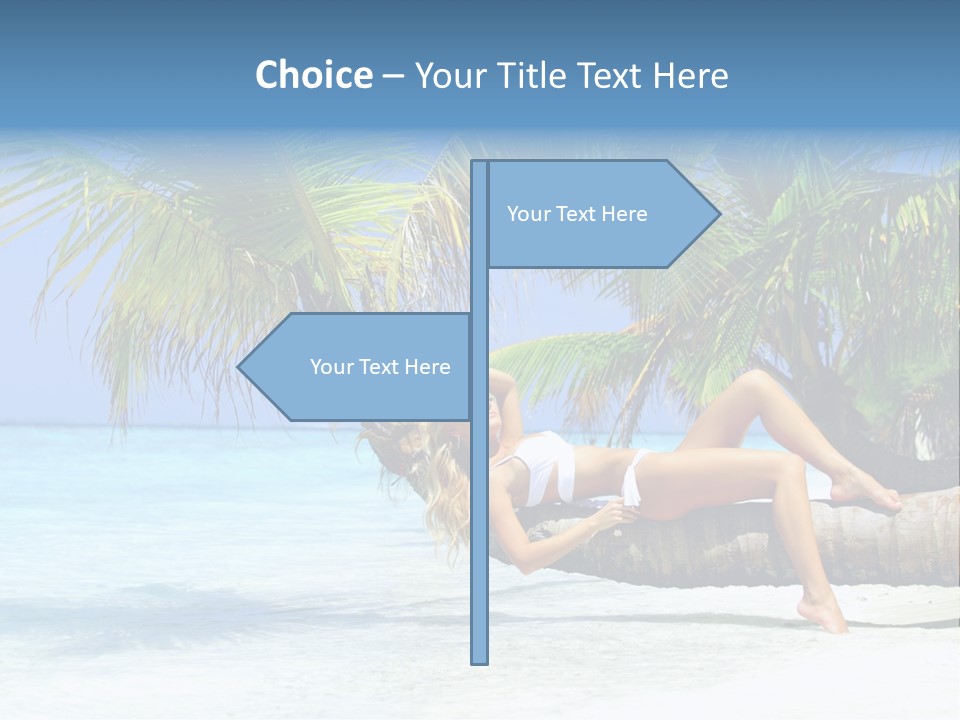 Leg Travel Spa PowerPoint Template