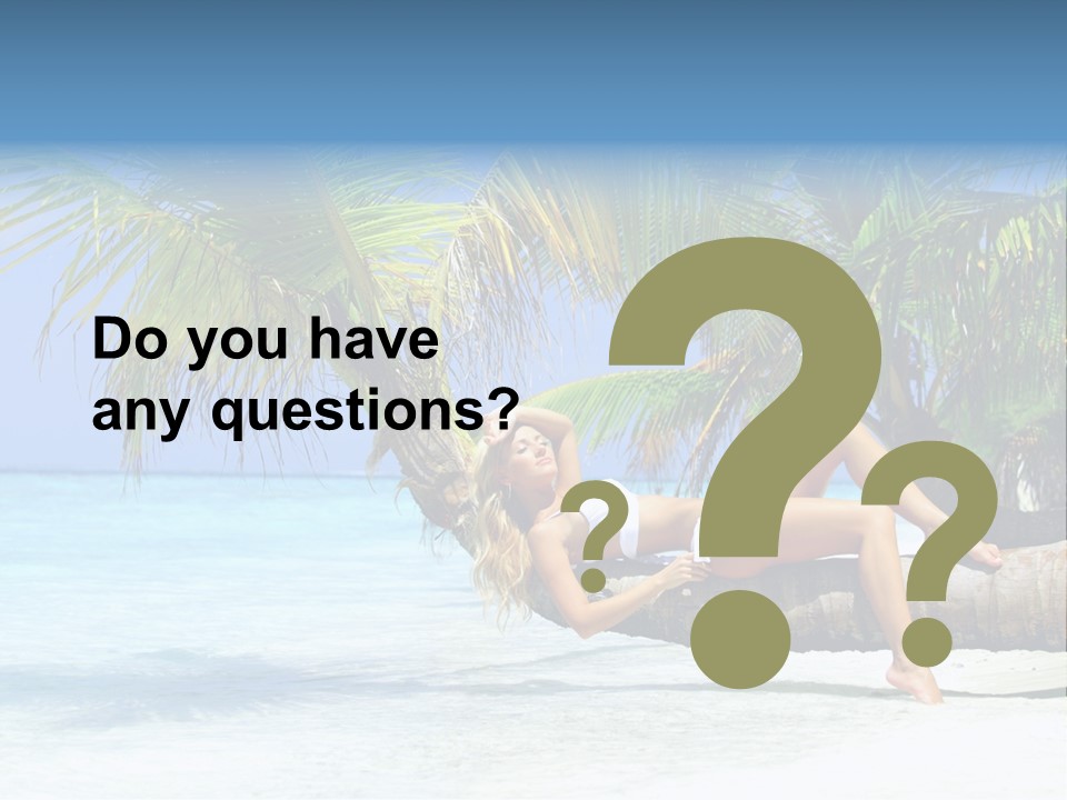 Leg Travel Spa PowerPoint Template