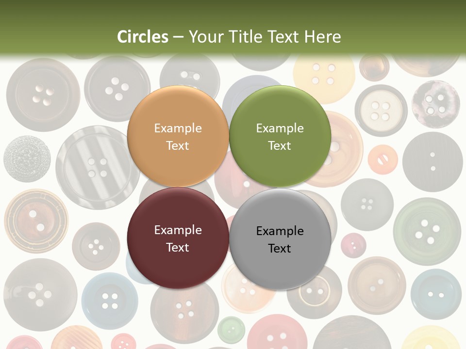 Texture Clothing Nature PowerPoint Template