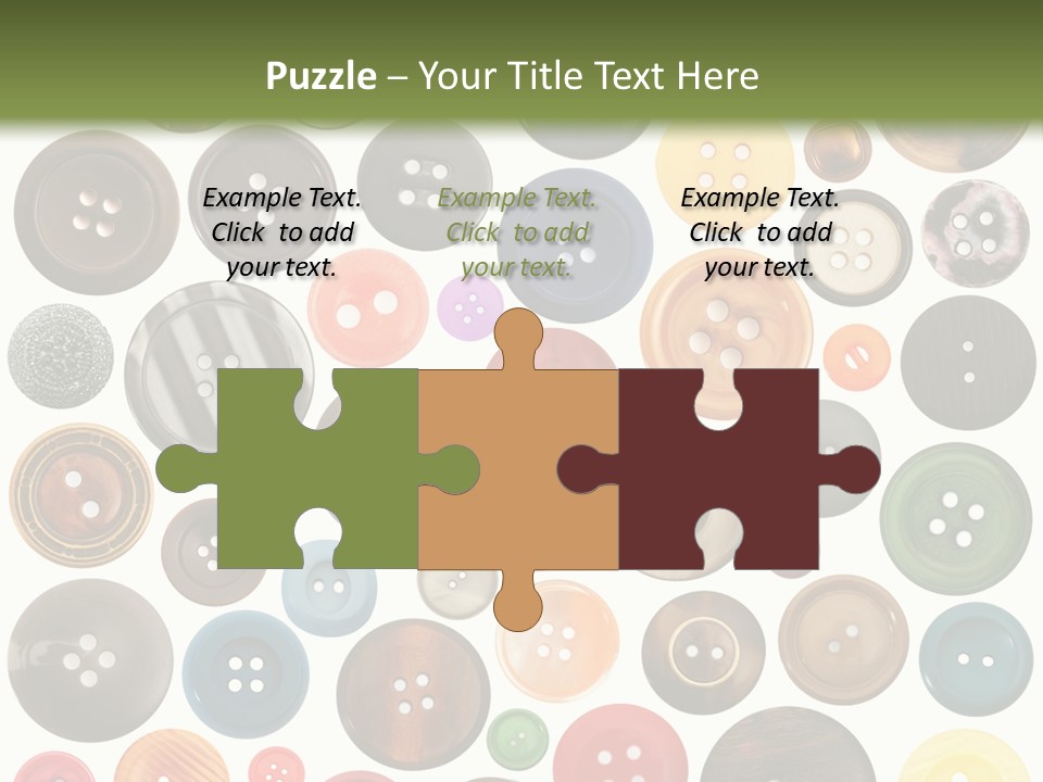 Texture Clothing Nature PowerPoint Template