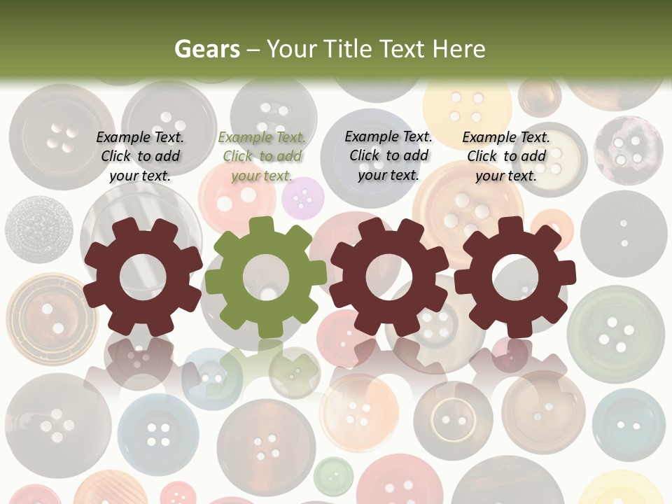 Texture Clothing Nature PowerPoint Template