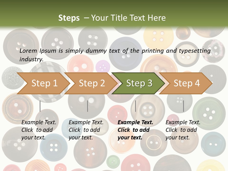 Texture Clothing Nature PowerPoint Template