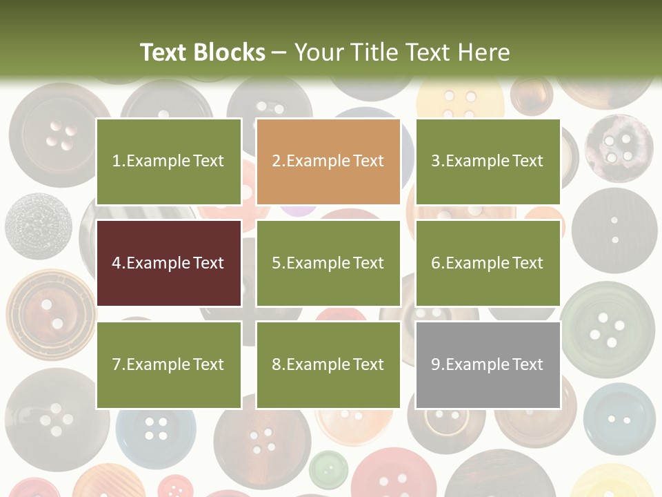 Texture Clothing Nature PowerPoint Template