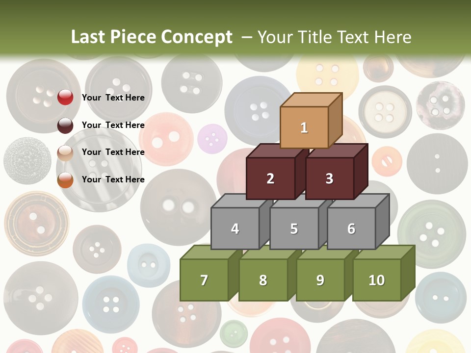 Texture Clothing Nature PowerPoint Template