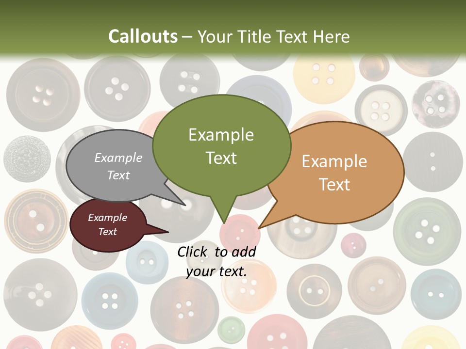 Texture Clothing Nature PowerPoint Template