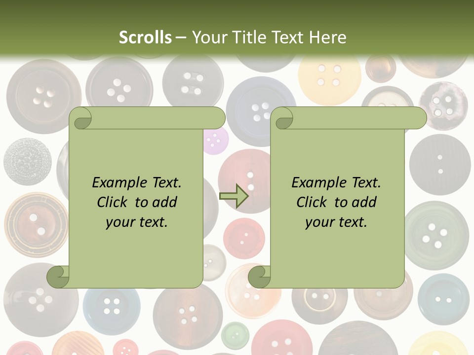 Texture Clothing Nature PowerPoint Template
