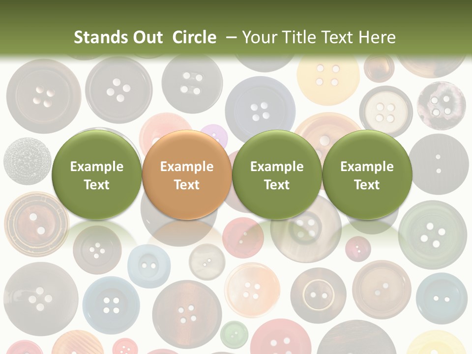 Texture Clothing Nature PowerPoint Template