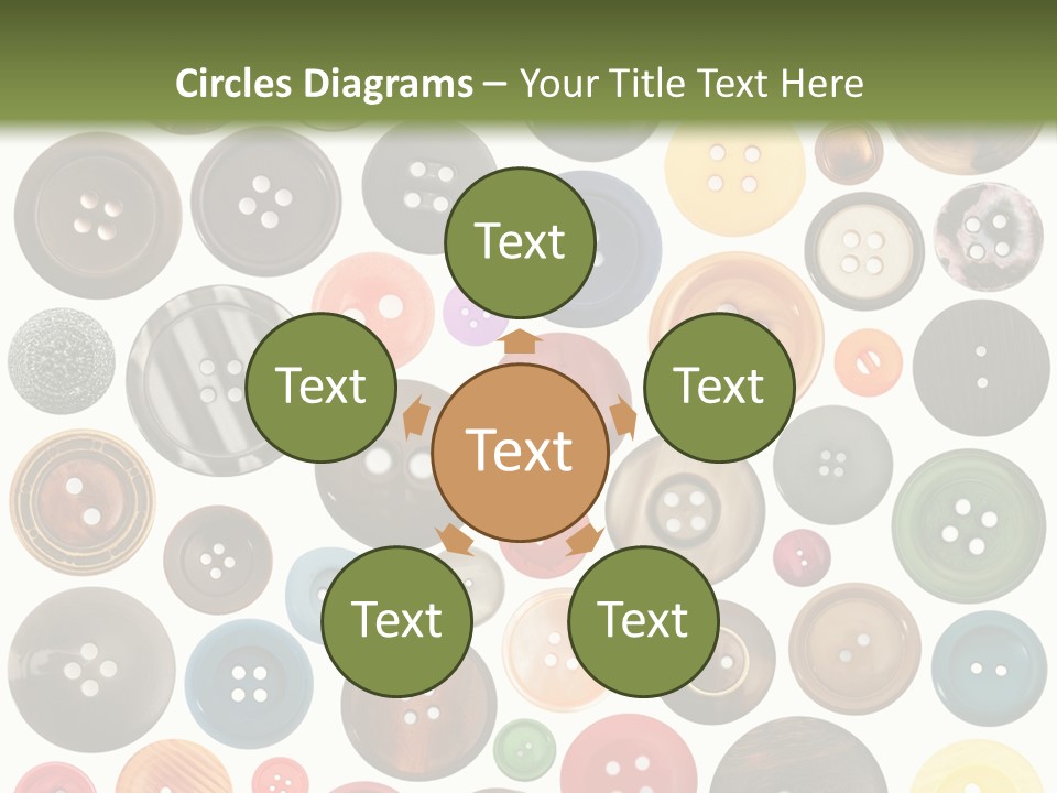 Texture Clothing Nature PowerPoint Template