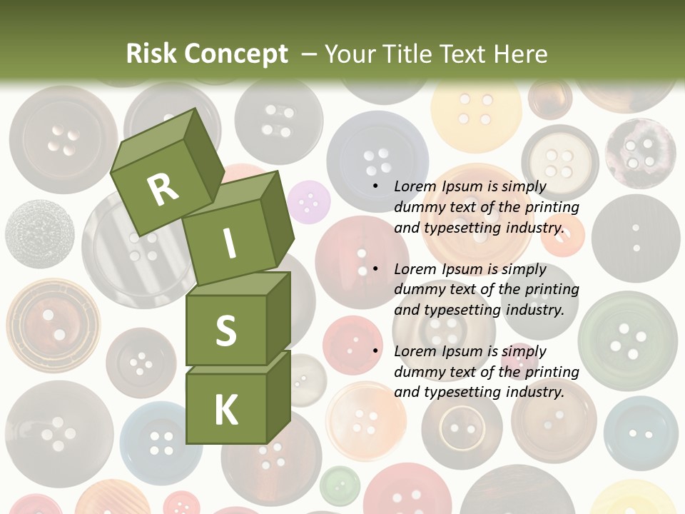 Texture Clothing Nature PowerPoint Template