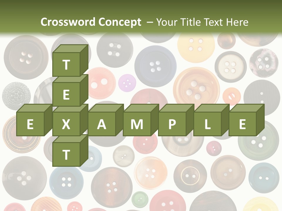 Texture Clothing Nature PowerPoint Template