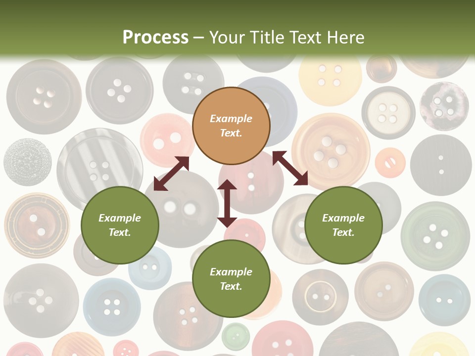 Texture Clothing Nature PowerPoint Template