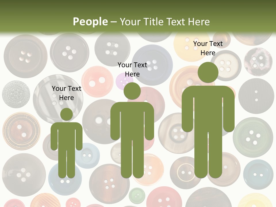 Texture Clothing Nature PowerPoint Template