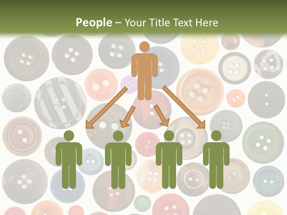 Texture Clothing Nature PowerPoint Template