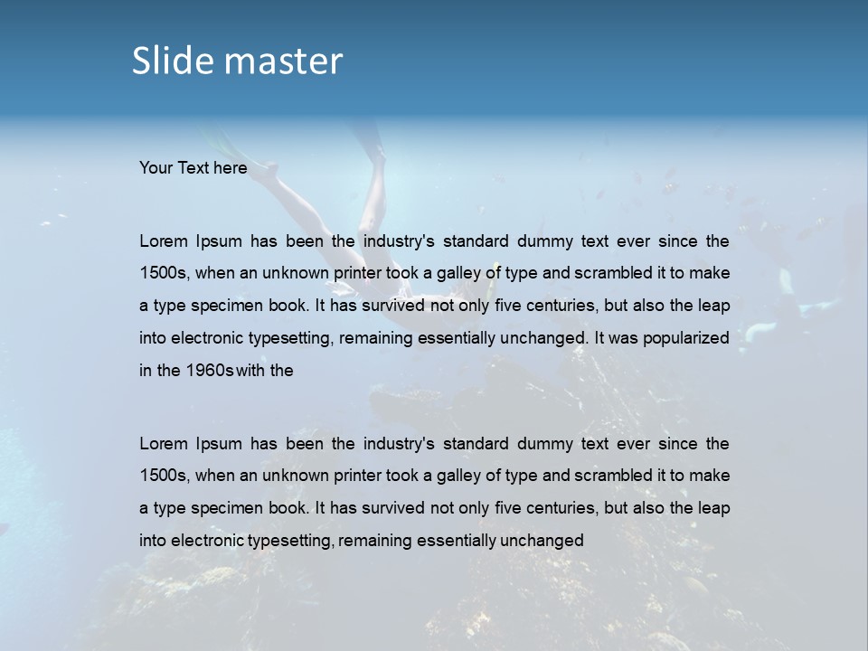 Sun Landmark Depth PowerPoint Template