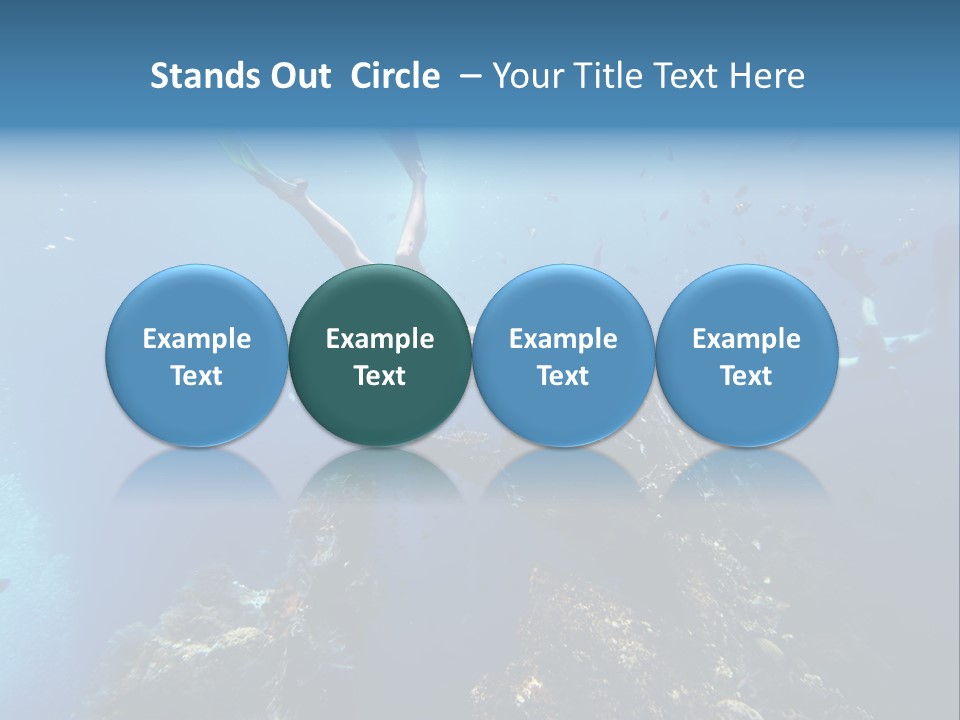 Sun Landmark Depth PowerPoint Template