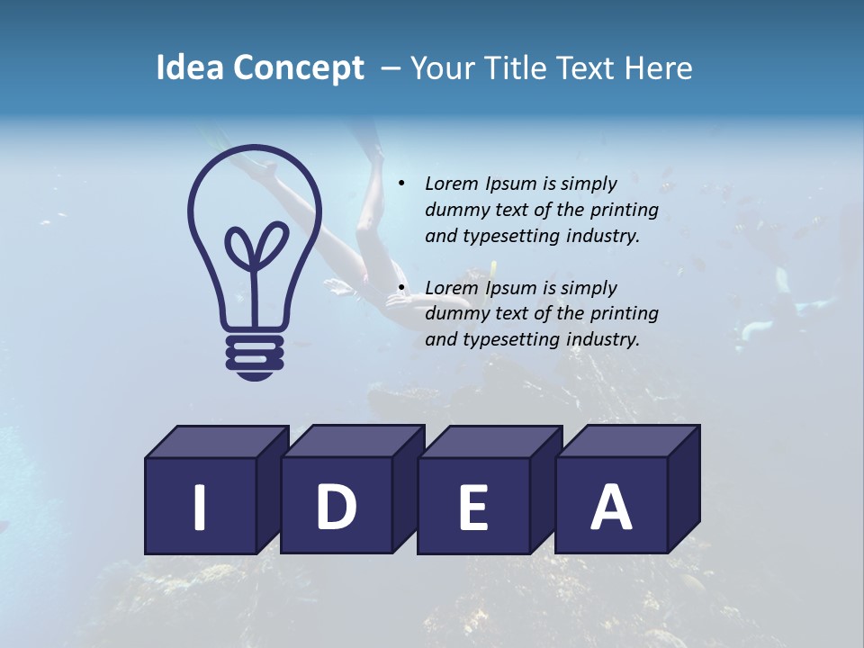 Sun Landmark Depth PowerPoint Template