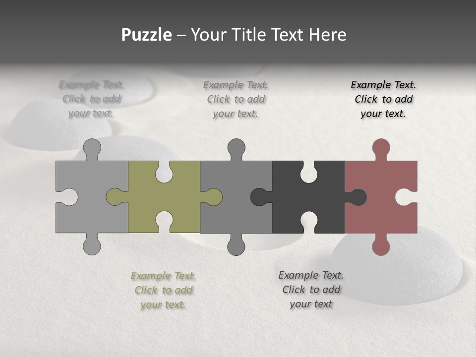 Sand Concept Business PowerPoint Template