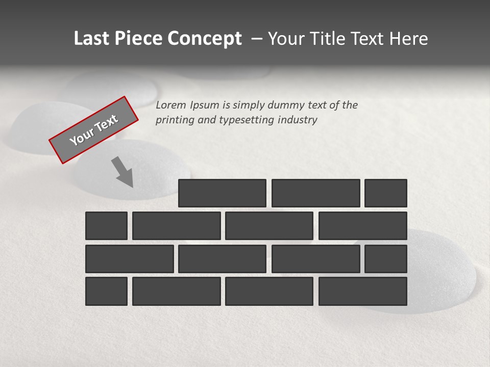Sand Concept Business PowerPoint Template