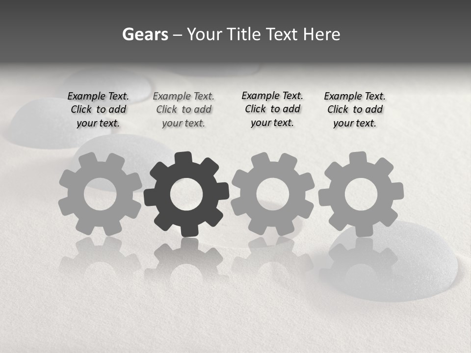 Sand Concept Business PowerPoint Template