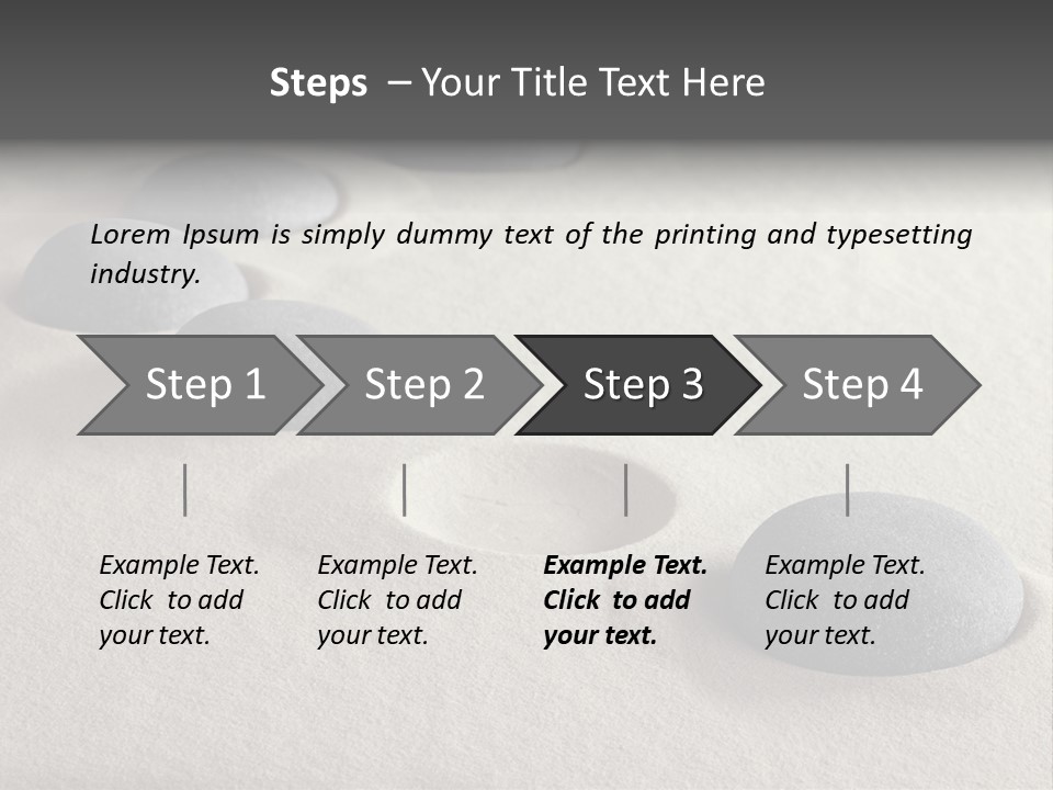Sand Concept Business PowerPoint Template