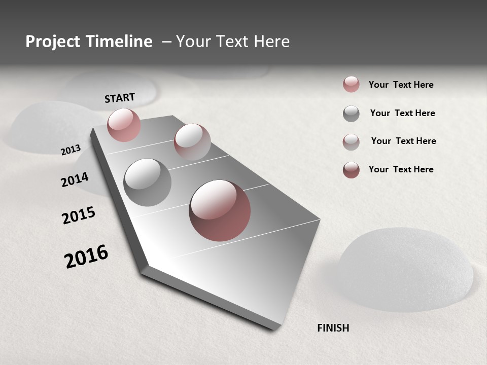 Sand Concept Business PowerPoint Template