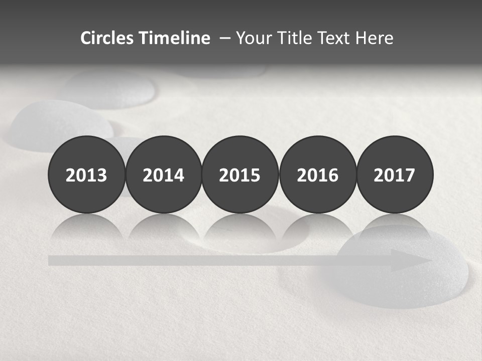 Sand Concept Business PowerPoint Template